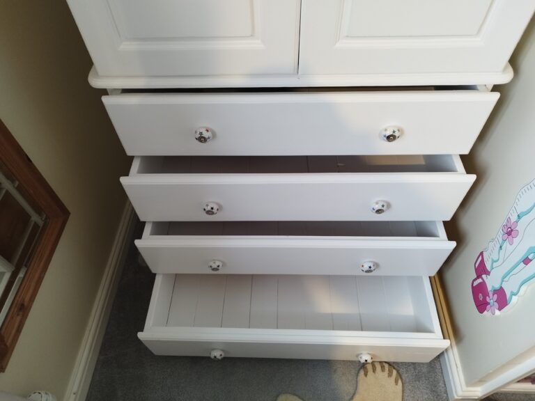 Bucks, Hand painted furniture restoration, Buckinghamshire, Wing