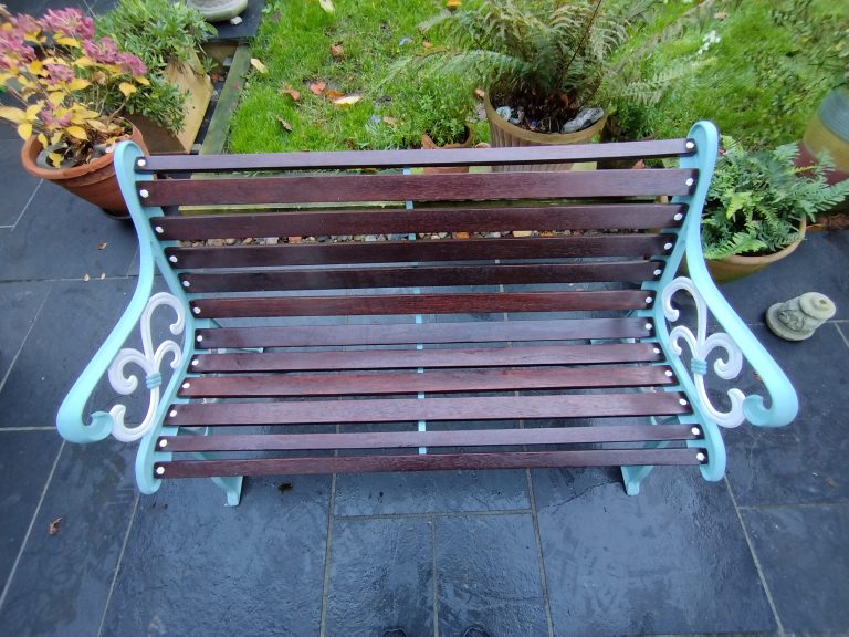 Zinsser All Coat Satin Exterior Garden Furniture Restoration Milton Keynes Professional Painter & Decorator Services Vitality Creation Decor James Taylor