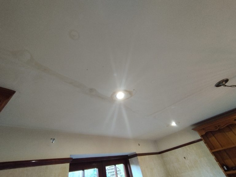 Ceiling water stain damage repair professional painter and decorator Milton Keynes Buckinghamshire Aylesbury Buckinghamshire Bletchley Buckinghamshire